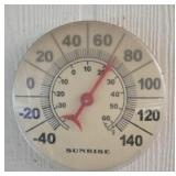 Sunrise thermometer