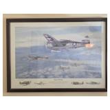 Signed Wade Meyers eagles of thunder 5/50 print