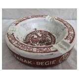 Antique porcelain ashtray