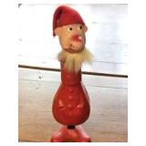 1960 Vintage Tigrett Santa Pops Toy