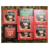 Lot of martic acoustic guitar strings