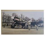 Military photo on canvas