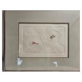 limited edition etching Nostalgia V The Chase