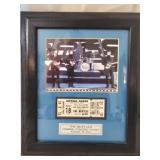 Beatles photo and concert ticket