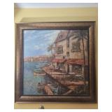 Framed print on board by Ruane Mannin