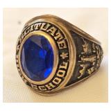 10k Yellow Hold Scituate High School Class Ring