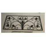 Iron wall decor