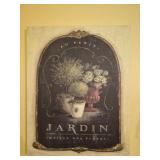 Jardin Maison des Fleurs canvas art