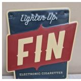 vintage style metal advertising sign