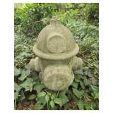 Concrete fire hydrant