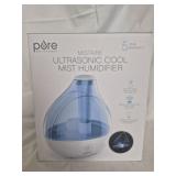 Ultrasonic cool mist  humidifier New in box