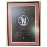 Framed Greek poster