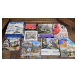 Estate lot of puzzles