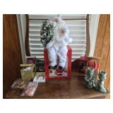 Estate lot of Christmas decor