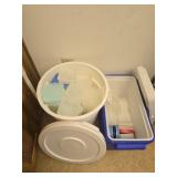 Large estate lot of small containers