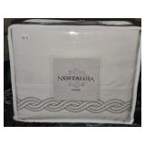 Brand New Nostalgia Heritage Embroidery Sheet Set