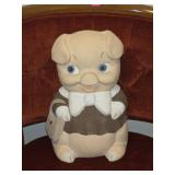 Ceramic Pig Coin Bank