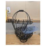 Estate lot of wire baskets
