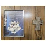Lot of 2 wall decor
