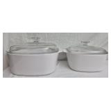 Vintage Corning Ware casserole dishes