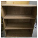 3 tier faux wood shelf