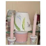 3 pc Wicks & Sticks Calla Lily Candle Holders