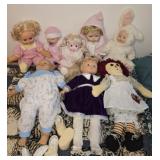 Large Estate Lot of Dolls