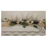 3 candle candle holder