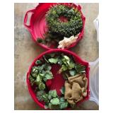 2 wreaths