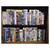 Estate lot of VHS tapes