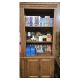 Beautiful oak wood book shelf