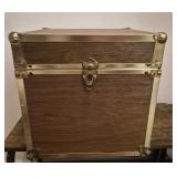 Vtg style small chest w 4 72hr food supply