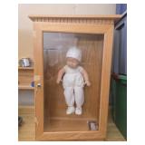 Rubber Berjusa baby doll in case