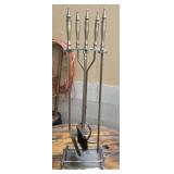 fireplace poker set