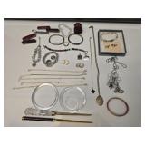 Costume jewelry and knives