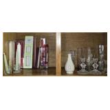 Cabinet of Candlestick Holders & Candles