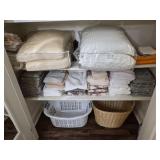 Estate lot of linens & more