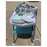 Baby lot of highchair bed railing & bibs