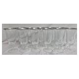 10 vintage glasses