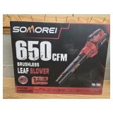 NEW Somorei 650 CFM 40V leaf blower