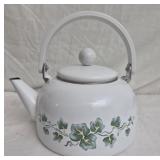 Vintage Corelle Callaway Ivy tea kettle