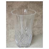 Large Heavy Crystal Decorative Vase