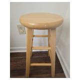 Wood stool