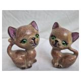 Vintage ceramic salt and pepper shakers