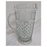 vintage Anchor Hocking glass pitcher