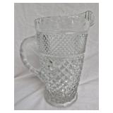 vintage Anchor Hocking glass pitcher