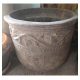 Large terracotta planter