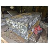 Large vintage boat box