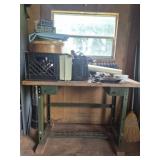 Work table , CB , air compressor & more