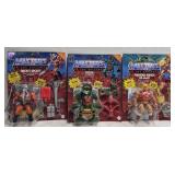 3 Masters of the Universe figurines